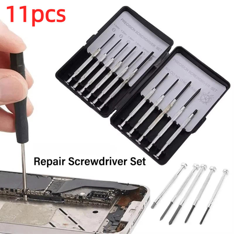 Jewelry Watches Repair - 11Pcs Micro Precision Screwdriver Set Corrosion