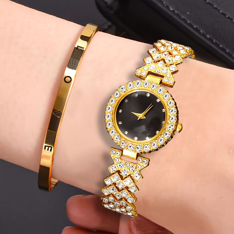 Jewelry Watch Making - 2Pcs Quartz Watch & Jewelry Set,