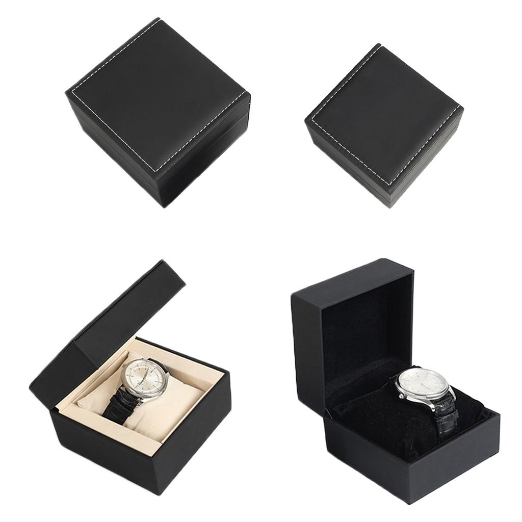Jewelry Or Watches - PU Leather Men Watch Box Organizer