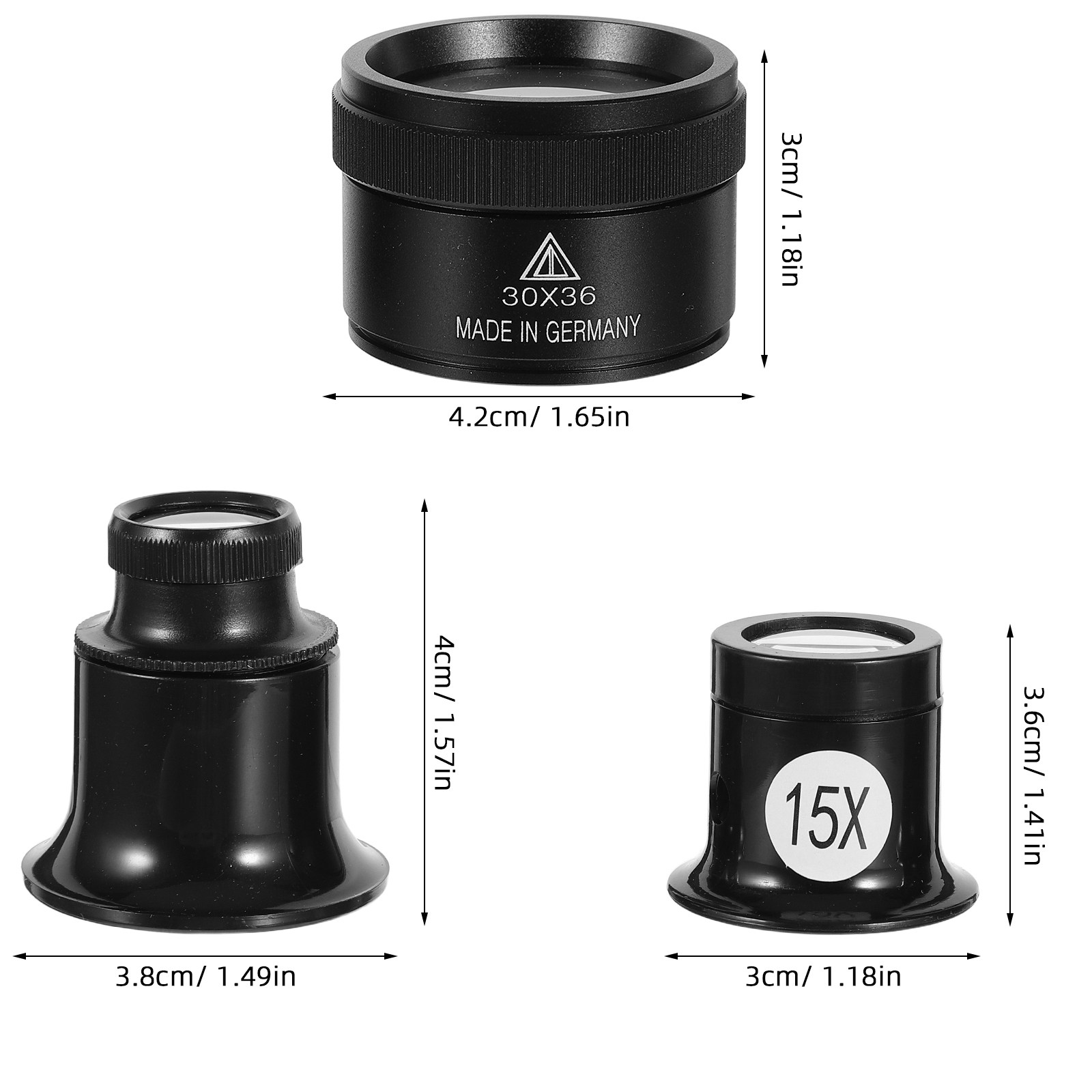 5Pcs Jewelry Magnifying Glass  - огляд і ціна Jewelry Watches Repair