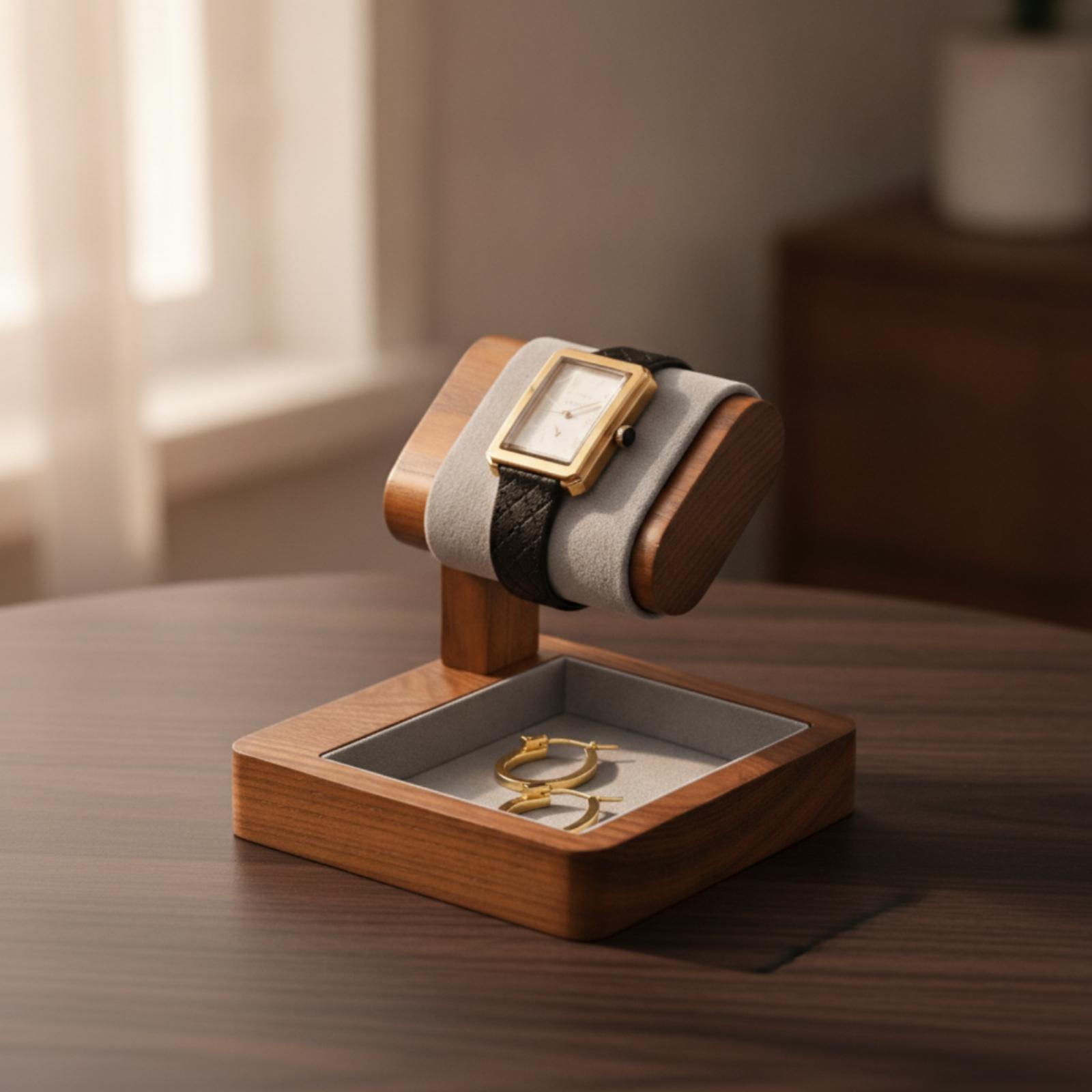 Solid Wood Watch Holder Organi - огляд і ціна Jewelry Or Watches
