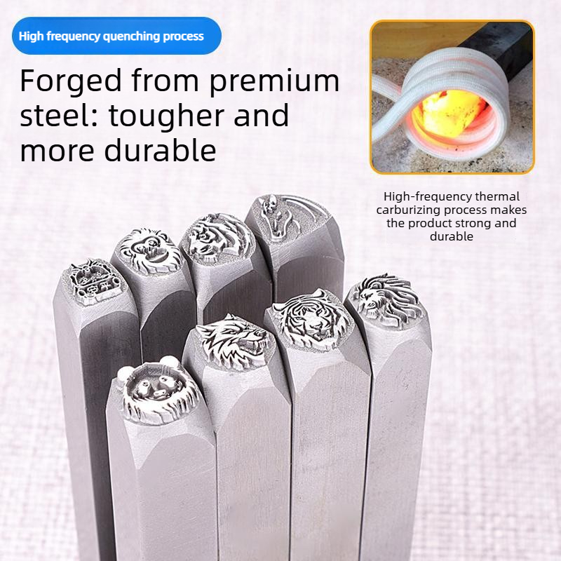 Animal Head Steel Stamp Punch, - огляд і ціна Wolf Jewelry & Watches Tampa Reviews