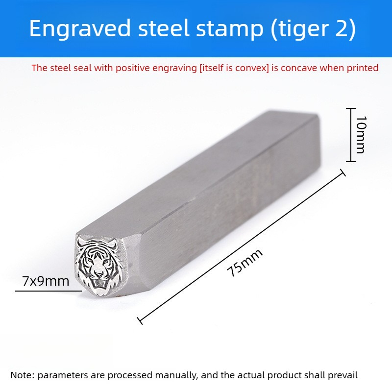 Animal Head Steel Stamp Punch, - огляд і ціна Wolf Jewelry & Watches Tampa Reviews