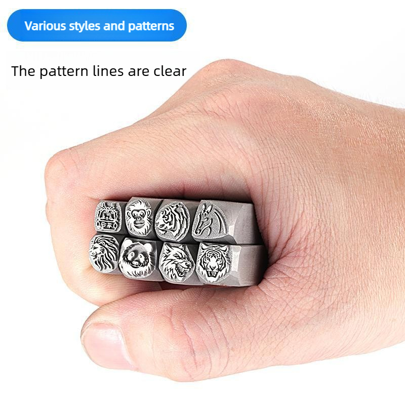 Animal Head Steel Stamp Punch, - огляд і ціна Wolf Jewelry & Watches Tampa Reviews