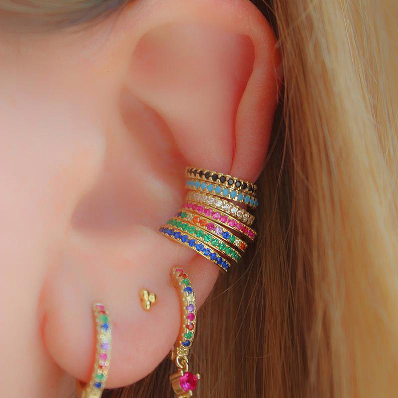 Ear Cuff Micro Pave Cz Marquis - огляд і ціна Ear Cuff No Piercing