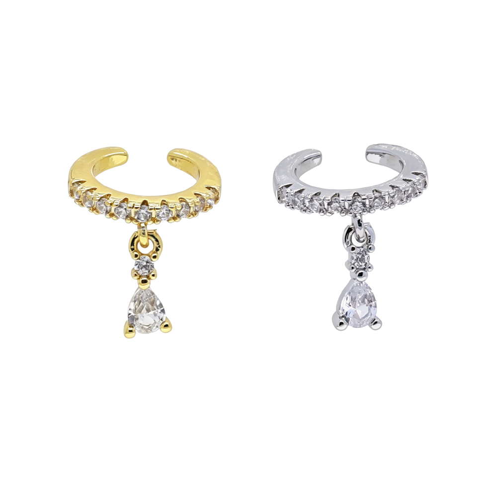 Ear Cuff Micro Pave Cz Marquis - огляд і ціна Ear Cuff No Piercing