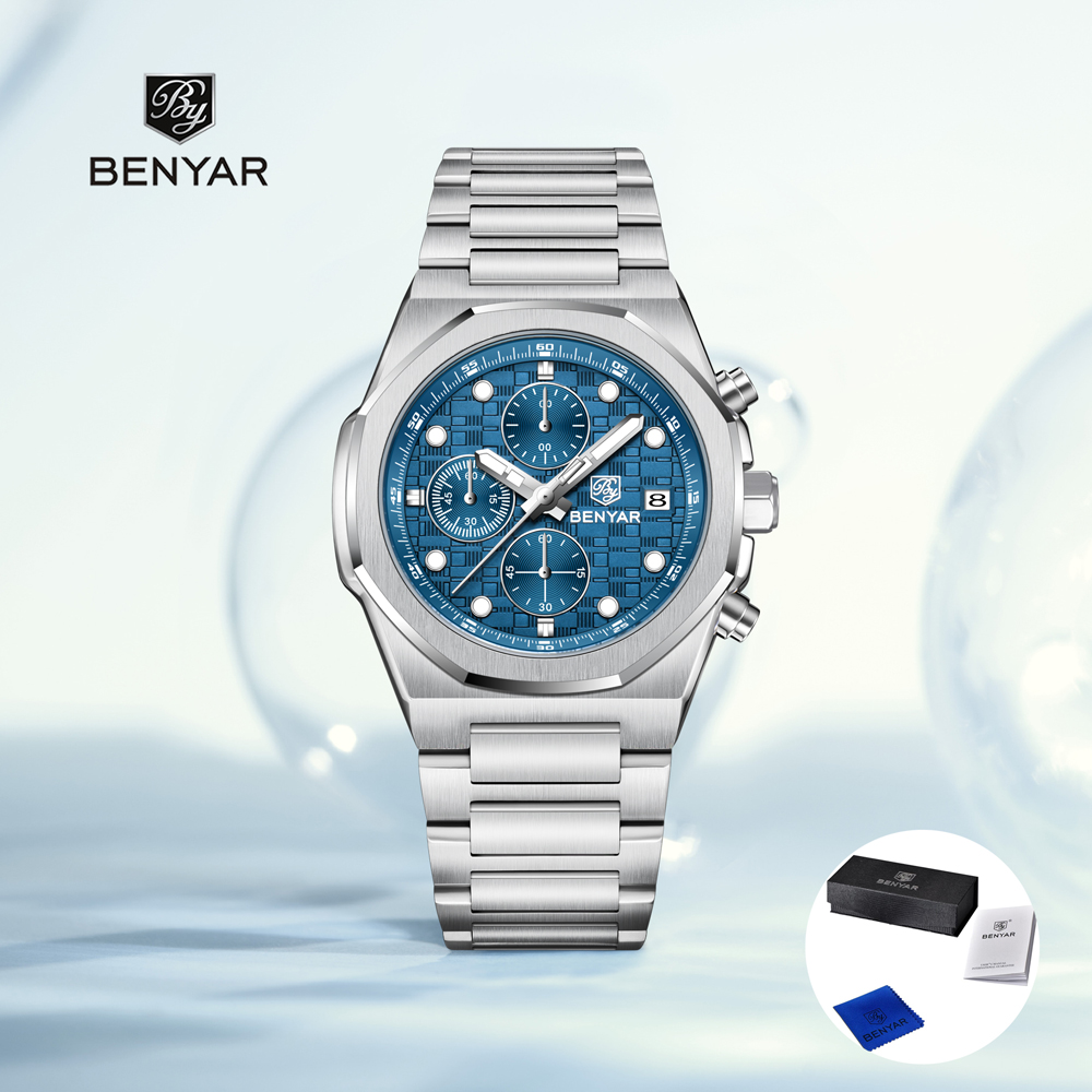 2025 New BENYAR Men's Watches  - огляд і ціна Jewelry Style Watches
