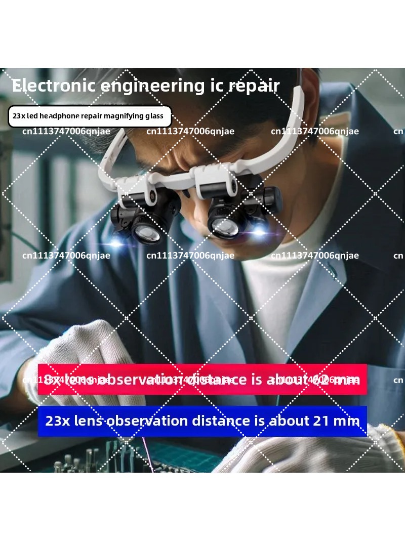 23 Times Head Mount Magnifying - огляд і ціна Jewelry Repair & Watches Photos