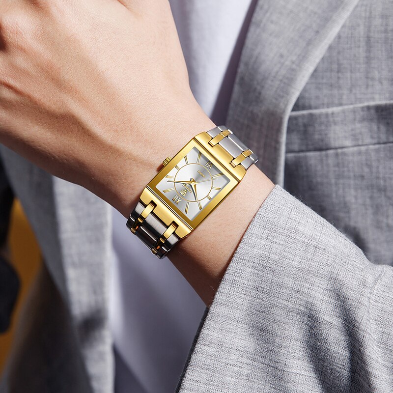 LiEBIG Luxury Golden Quartz Wr - огляд і ціна Jewelry Style Watches