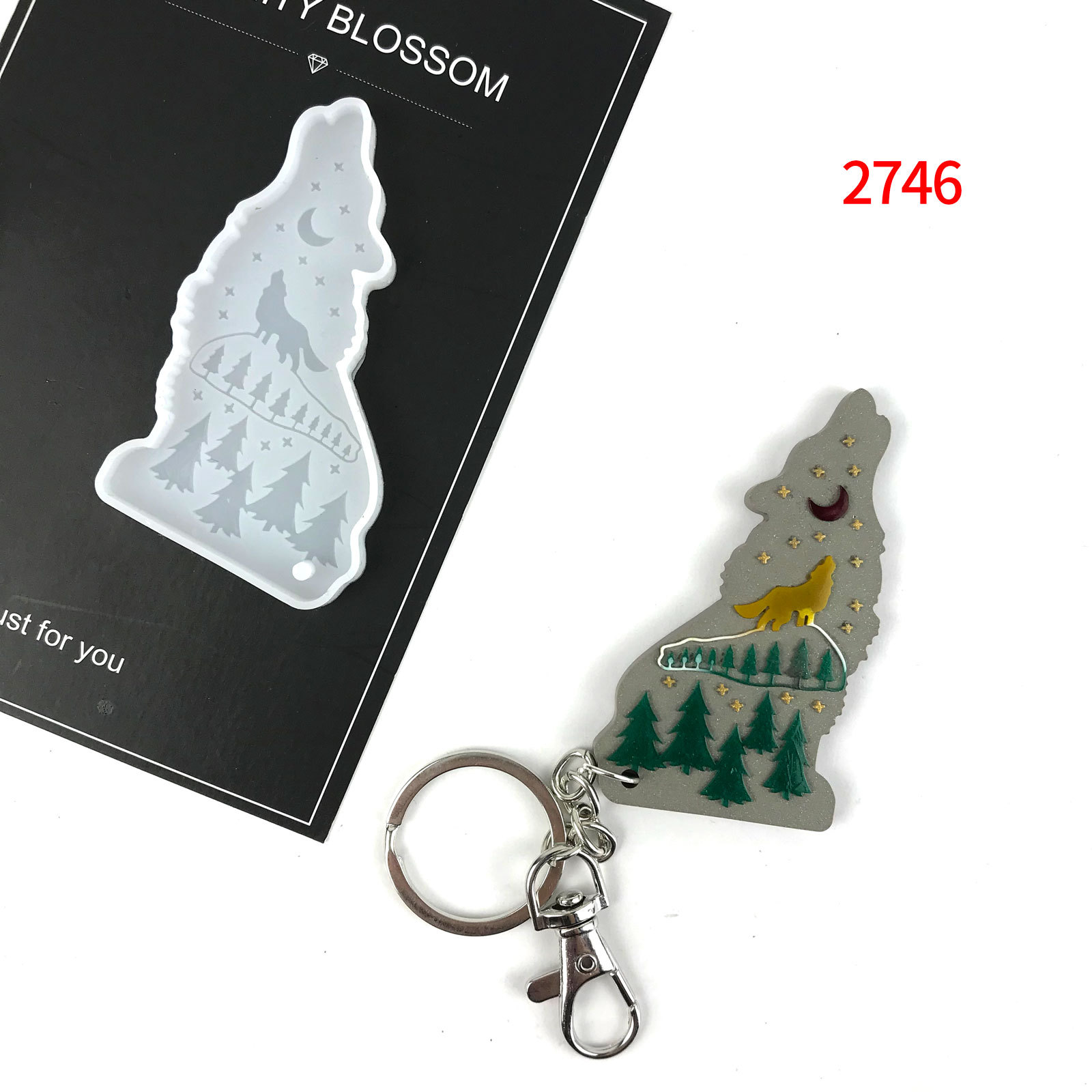 Wolf Horse Shaped Epoxy Resin  - огляд і ціна Wolf Jewelry & Watches Tampa Reviews