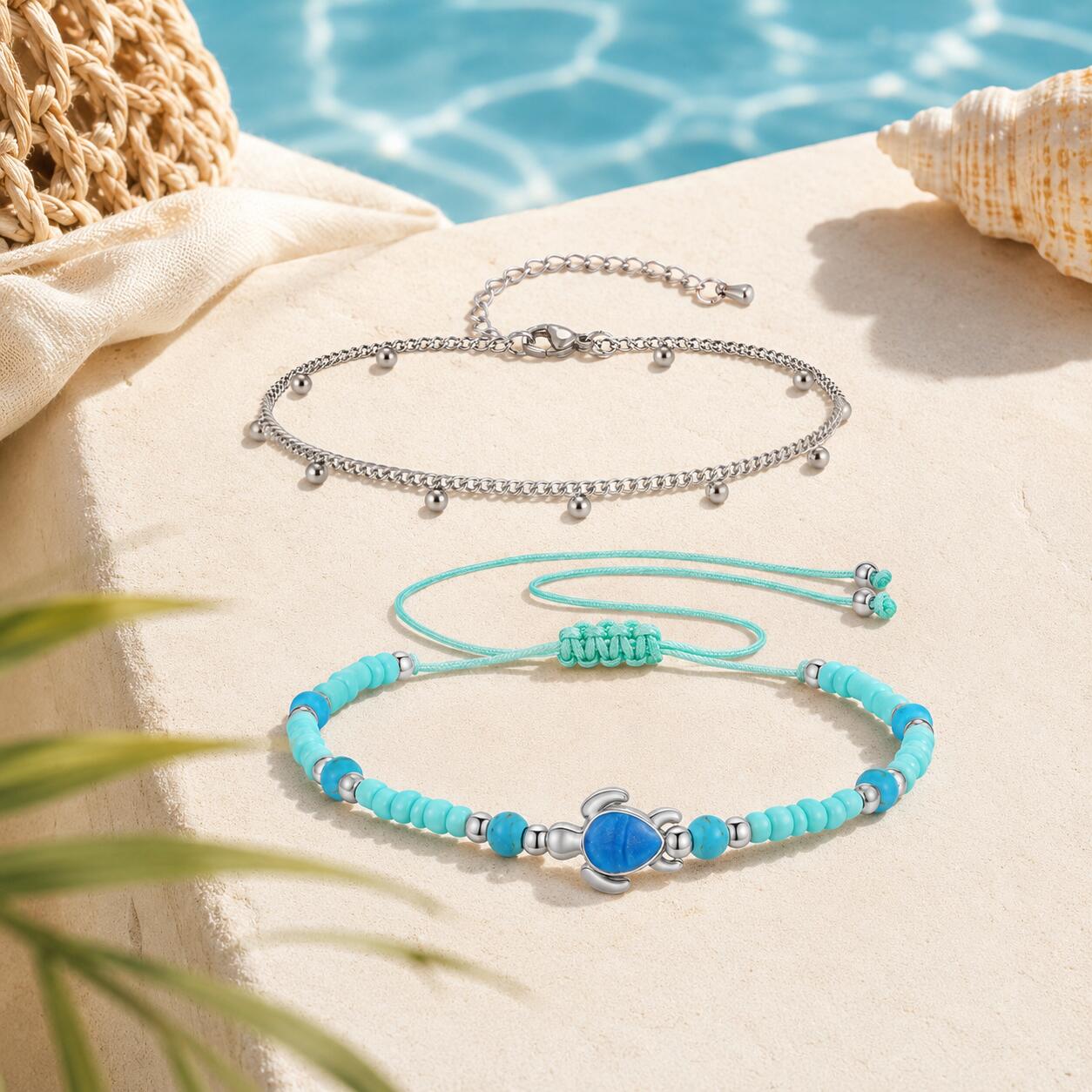Anklet Set Stainless Steel Lay - огляд і ціна Jc Jewelry & Watches Reviews