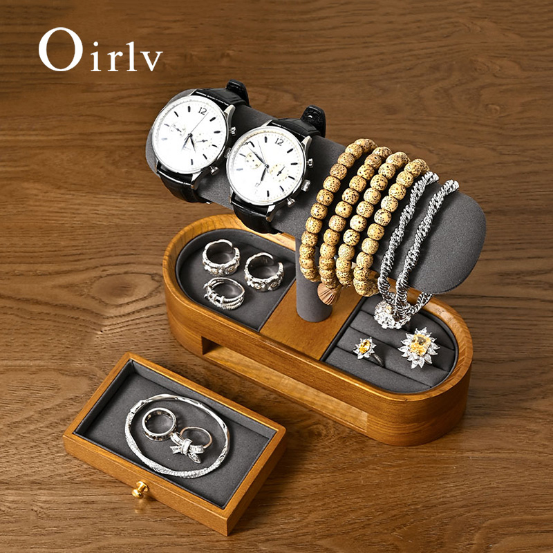 Oirlv Solid Wood Watch Organiz - огляд і ціна Jewelry Style Watches
