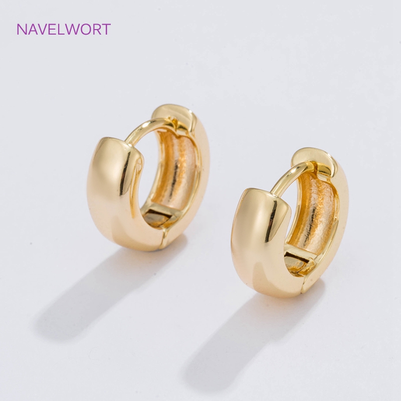 6 Sizes Gold Plated Circle Hoo - огляд і ціна Hoop Earrings
