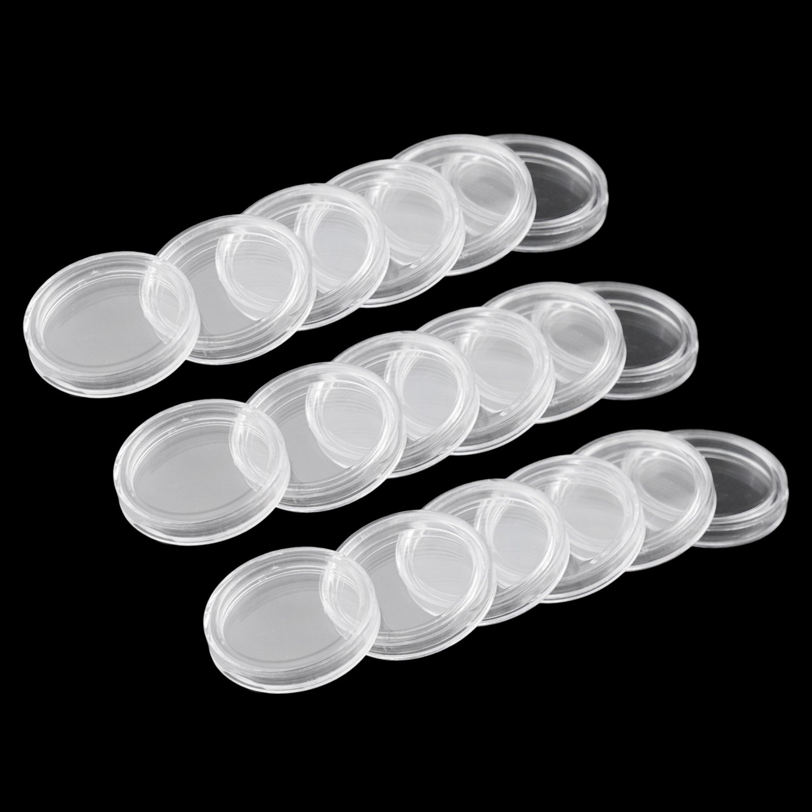 100 Pieces 23mm Clear Round Pl - огляд і ціна Collectors Coins Jewelry & Watches Of Smithtown Photos