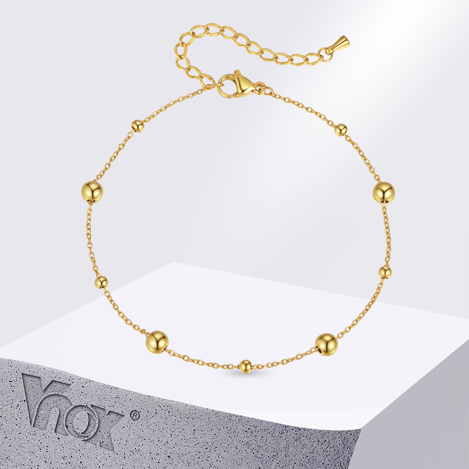 Vnox Stainless Steel Small Bea - огляд і ціна Jc Jewelry & Watches Reviews