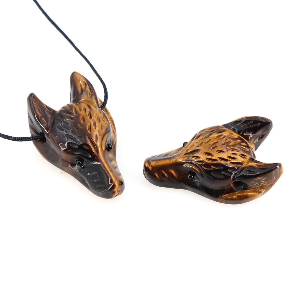 40mm Wolf Head Stone Pendant N - огляд і ціна Wolf Jewelry & Watches Tampa Reviews