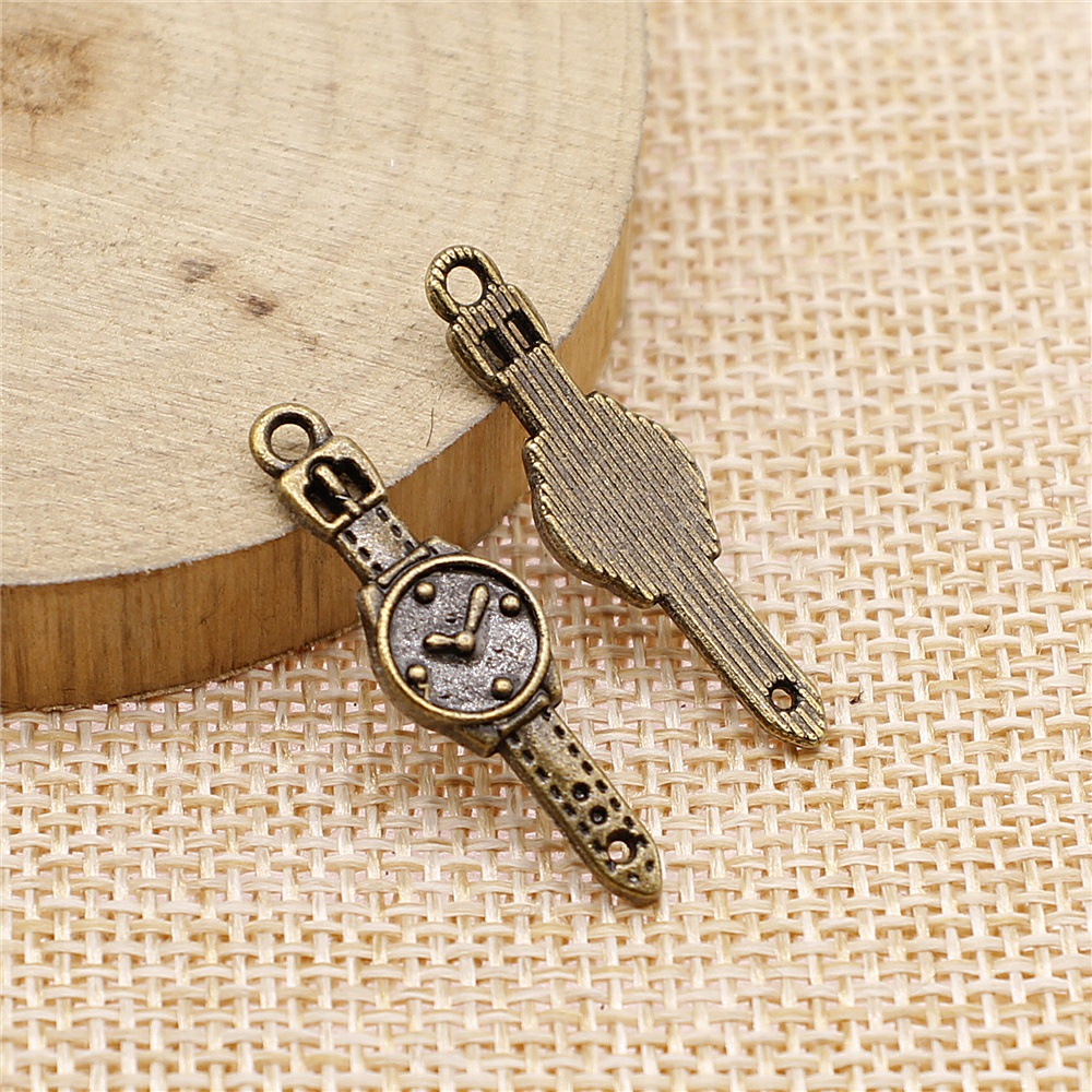 10pcs 30x9mm 2 Colors Antique  - огляд і ціна Jewelry Watches Vintage