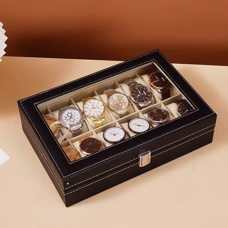 1pc High End Leather Watch Box - огляд і ціна Jewelry Or Watches