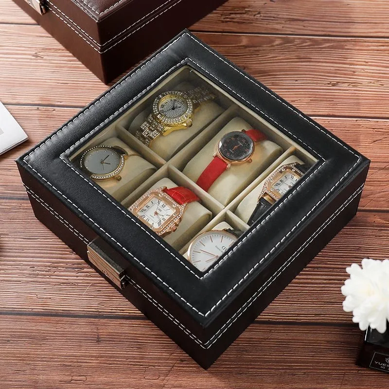 1pc High End Leather Watch Box - огляд і ціна Jewelry Or Watches
