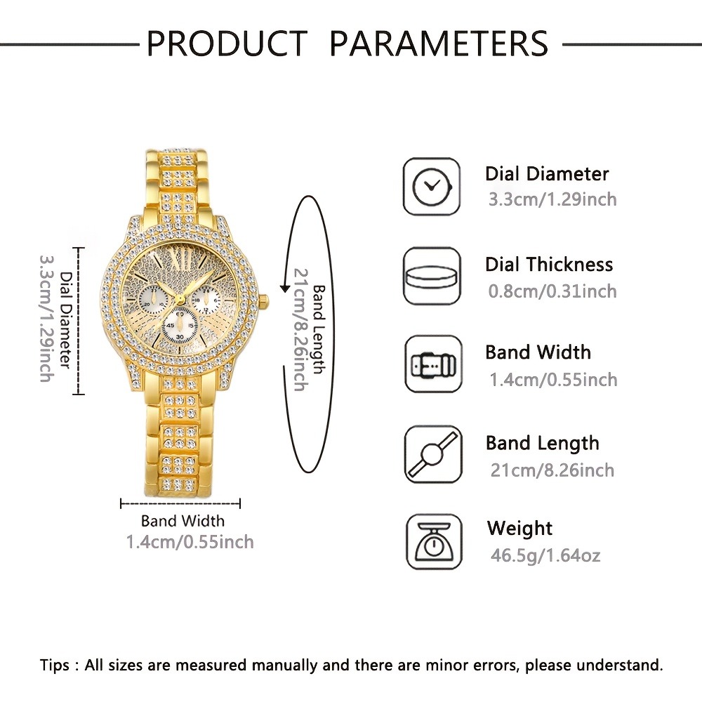 5pcs/set, Elegant Women'S Watc - огляд і ціна Jewelry Or Watches