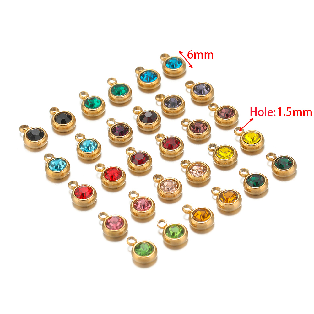 20pcs Zircon Beads Pendants St - огляд і ціна Hoop Earrings