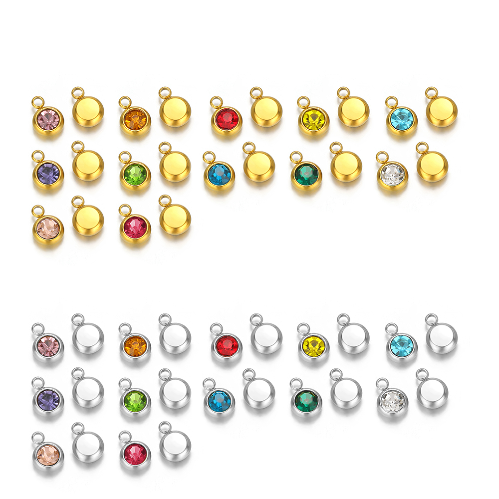 20pcs Zircon Beads Pendants St - огляд і ціна Hoop Earrings