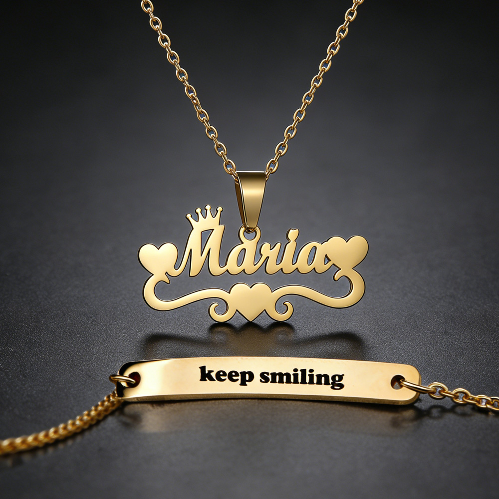 Personalized Custom Name Heart - огляд і ціна Engraved Name Necklace