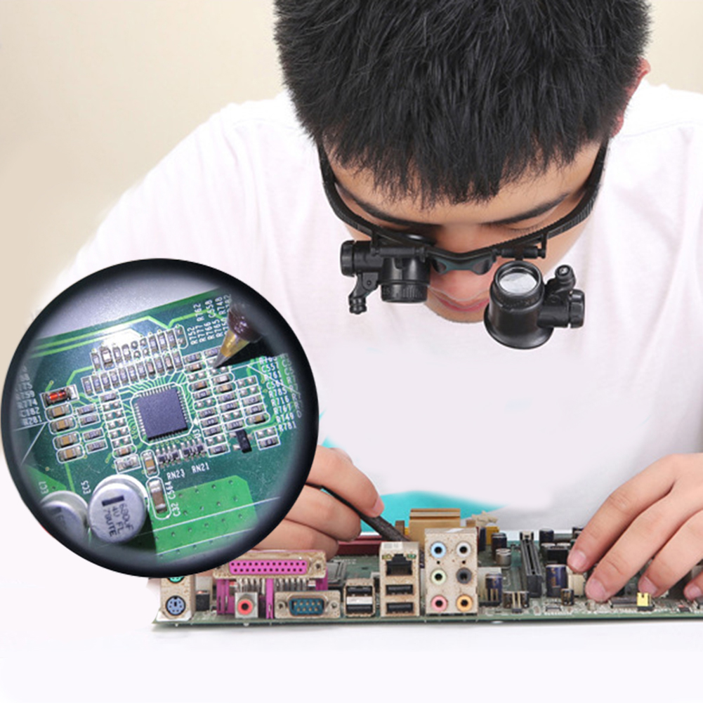 10-25X Head-Worn Magnifier wit - огляд і ціна Jewelry Repair & Watches Photos
