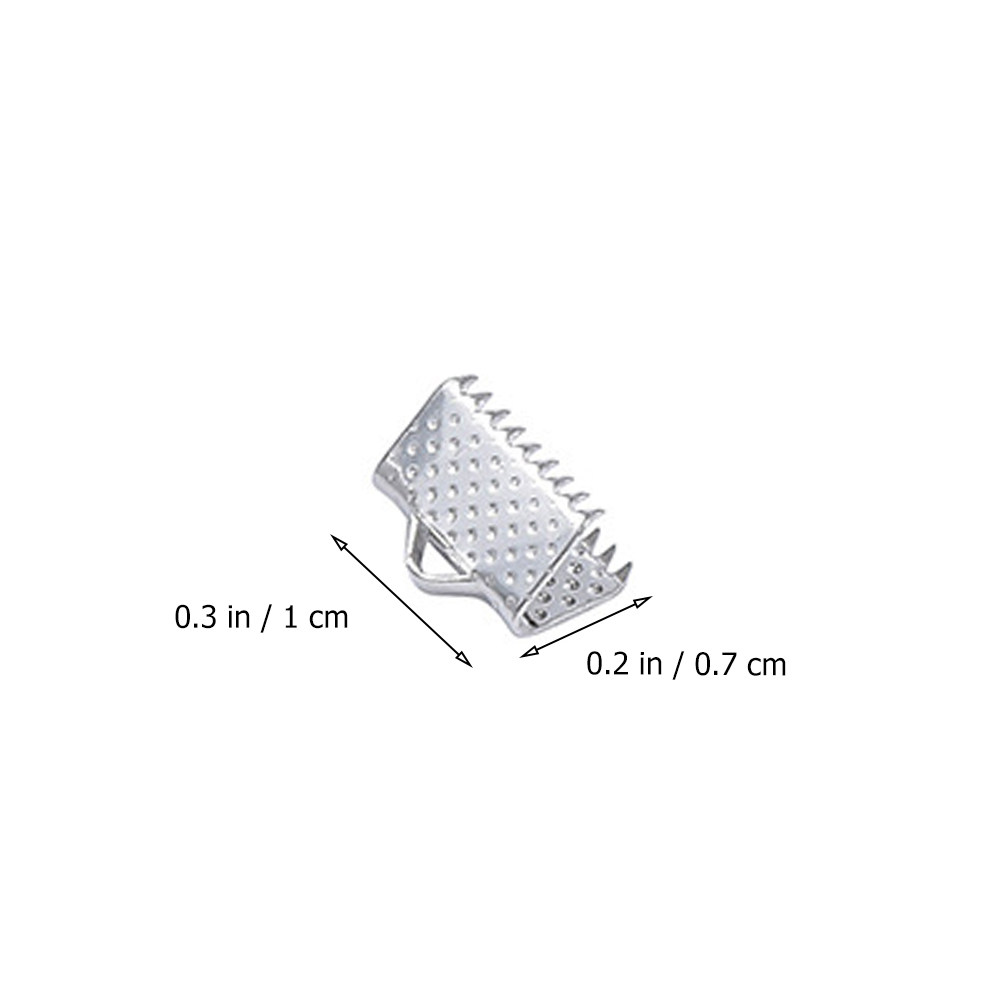 100Pcs Iron Ribbon Pinch Crimp - огляд і ціна Jewelry Repair & Watches Durham Nc