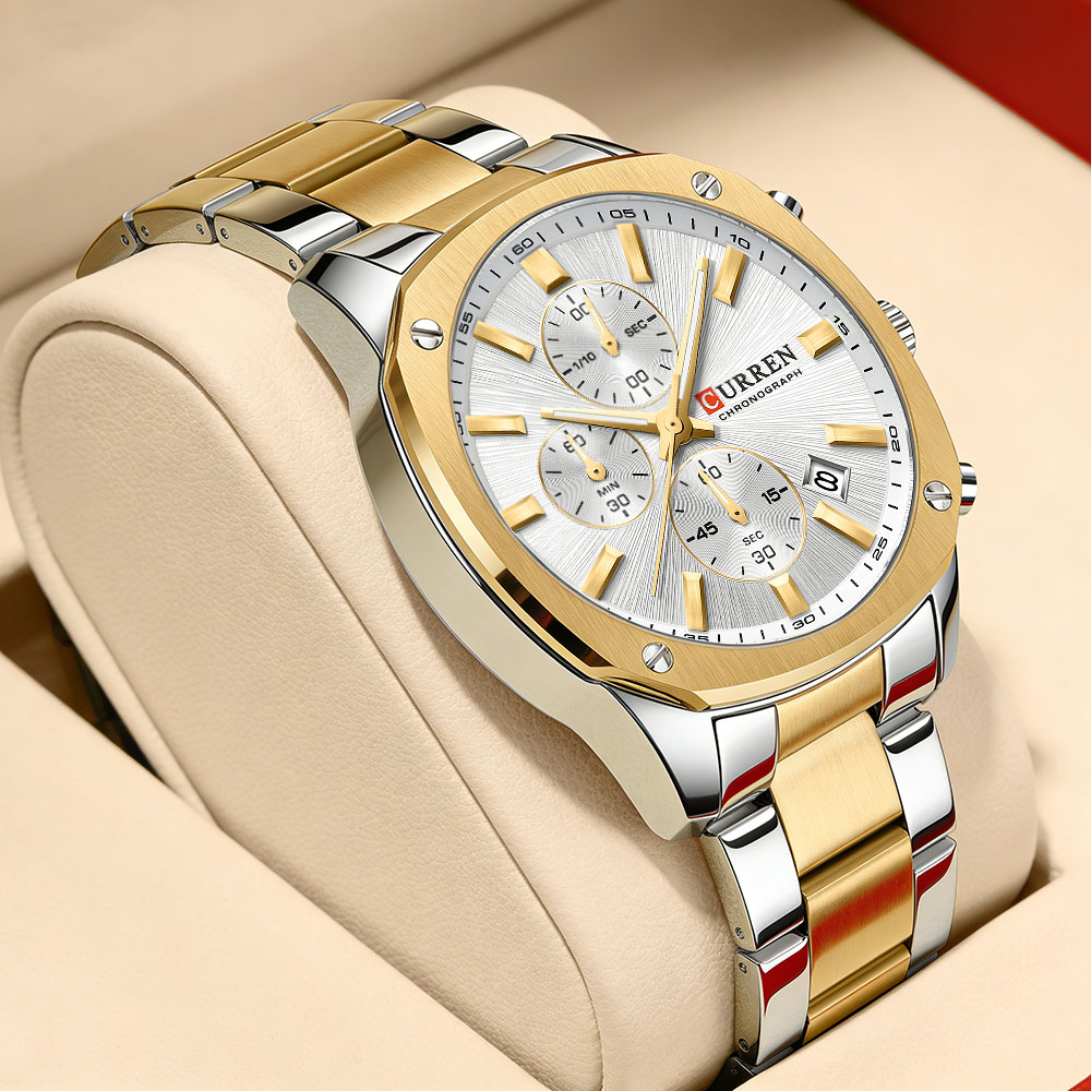 CURREN Modern Men's 42mm Sport - огляд і ціна Jewelry And Watches