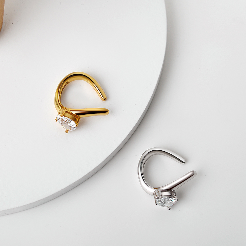 ORSA JEWELS Soild 925 Sterling - огляд і ціна Ear Cuff No Piercing