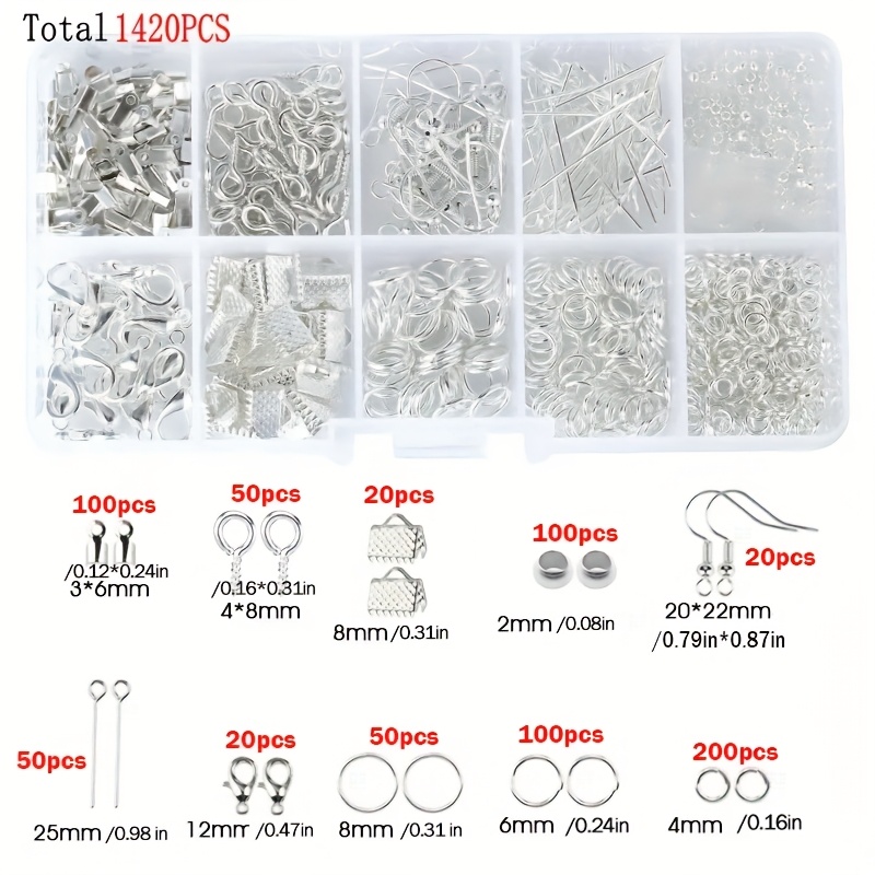 1420pcs 1box Jewelry Findings  - огляд і ціна Jewelry Repair & Watches Photos