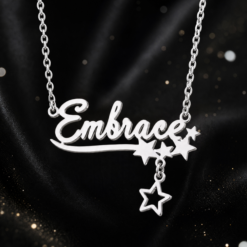 Custom Butterfly Name Necklace - огляд і ціна Engraved Name Necklace