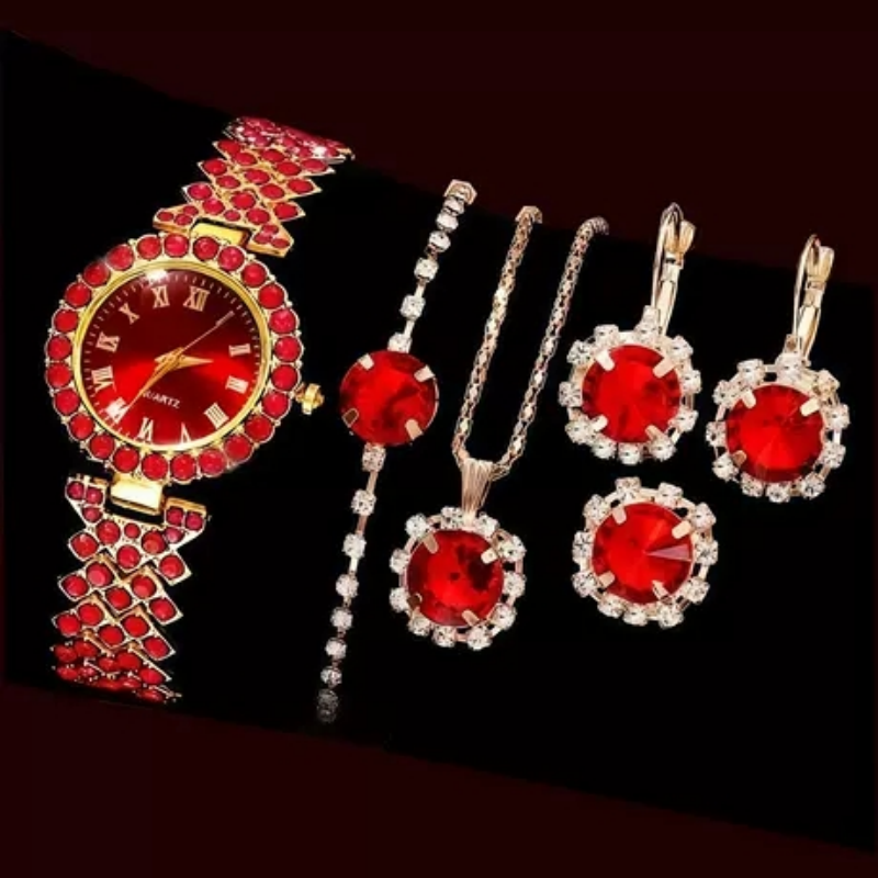 6PCS Elegant Women's Fashion J - огляд і ціна Jewelry Watch Making