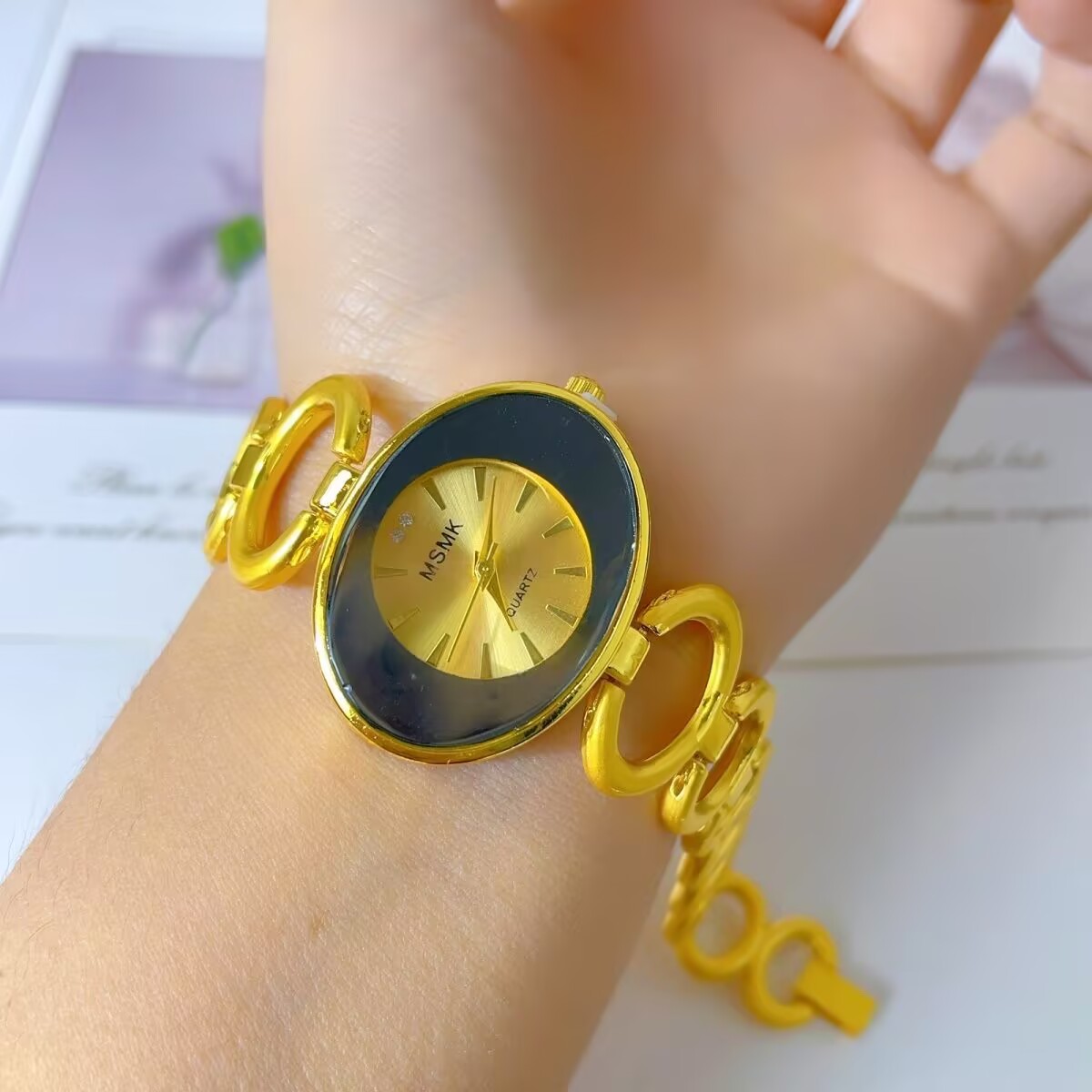 New American 24K Gold Plated W - огляд і ціна Jewelry And Watches